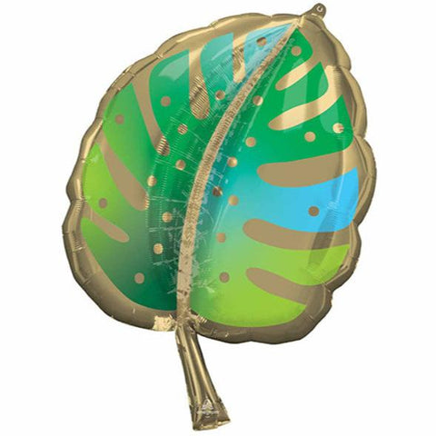 Golden Palm Leaf Foil Balloon (30")