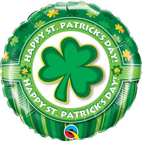 St Patrick's Day Shamrock Foil Balloon (18")
