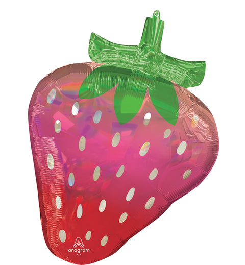 Iridescent Strawberry Super Shape (27")