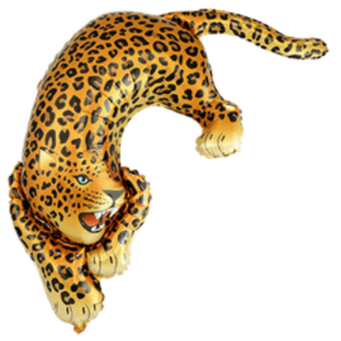Leopard Supershape Foil Balloon (34")
