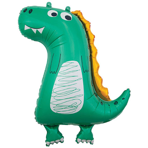 Friendly Dinosaur Foil Balloon (33")