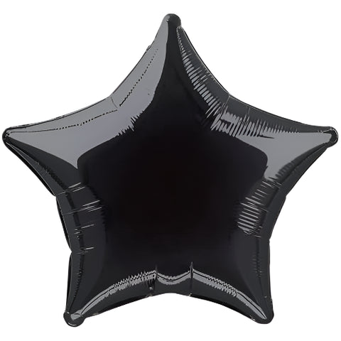 Black Star Foil Balloon (20")