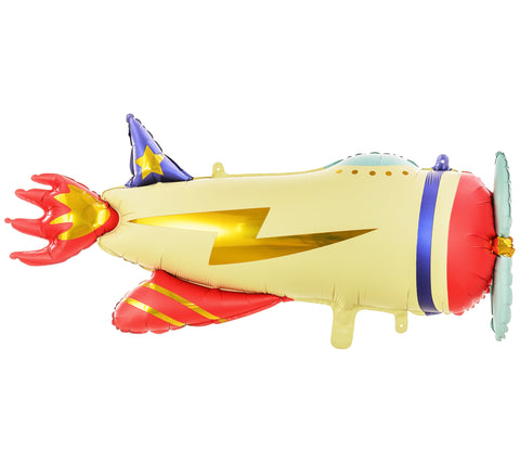 Vintage Plane Supershape Foil Balloon (36")