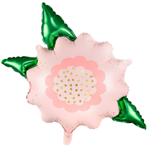 Light Pink Flower Foil Balloon (27")