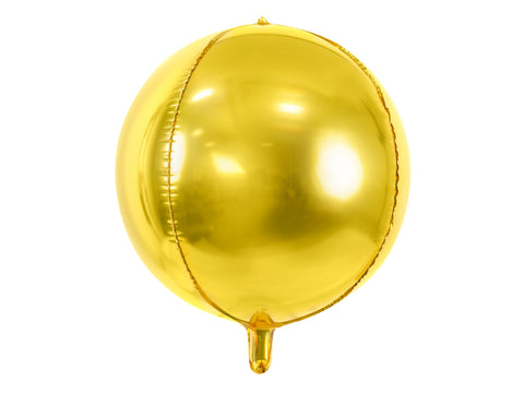 Party Deco Gold Foil Ball Balloon (16")