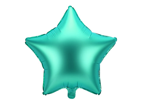 Party Deco Green Star Foil Balloon (19")