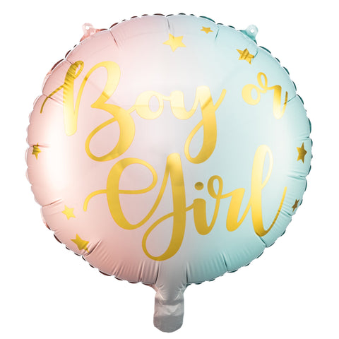 Boy or Girl Foil Balloon (18")