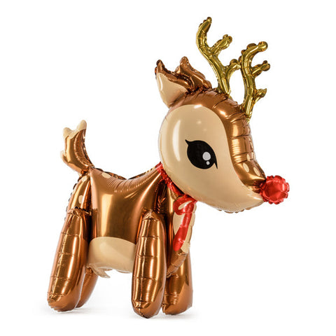 Standing Reindeer Foil Balloon (24")