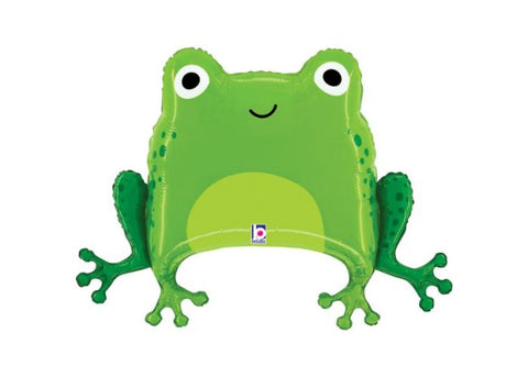 Green Frog Foil Balloon (28")