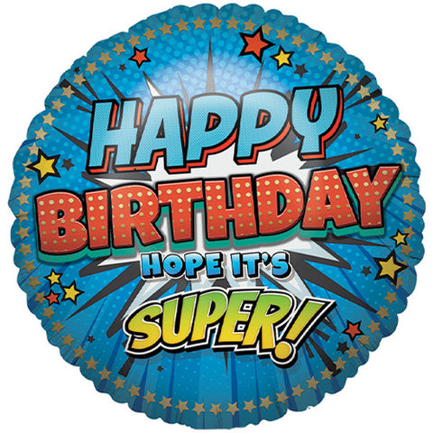 Happy Birthday Super Foil Balloon (31")