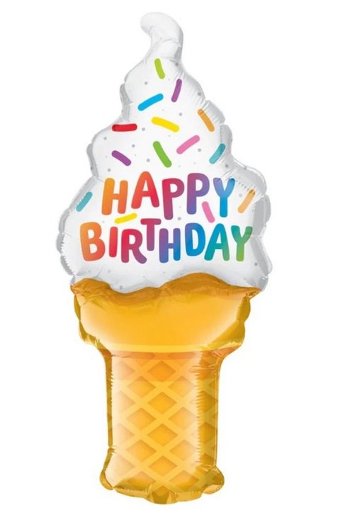 Ice Cream Mini Foil (14")