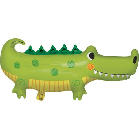 Alligator Supershape Foil Balloon (36.4")