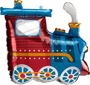 Train Shaped Foil Balloon (25")