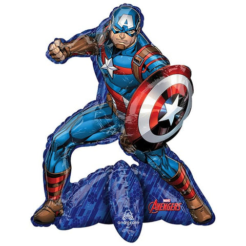 Avengers Captain America Sitter Foil Balloon (26")