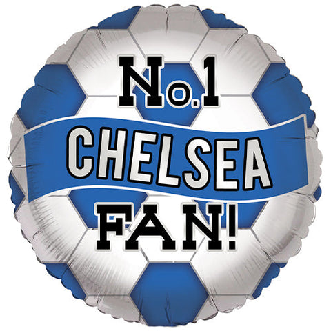 No.1 Chelsea Fan Football Foil Balloon (18")
