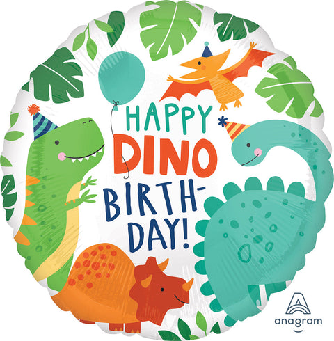 Dinomite Party Foil Balloon (18")
