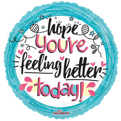 Feel Better Foil Balloon (18")
