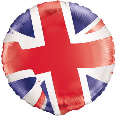 Union Jack Flag Foil Balloon (18")
