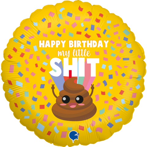 Little Sh*t Foil Balloon (18")