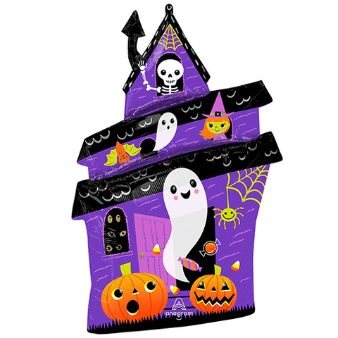 Haunted House Supershape Foil Balloon (32")