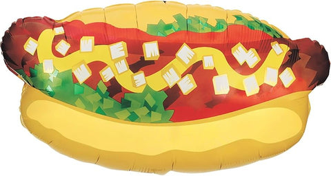 Hot Dog Supershape Foil Balloon (32")