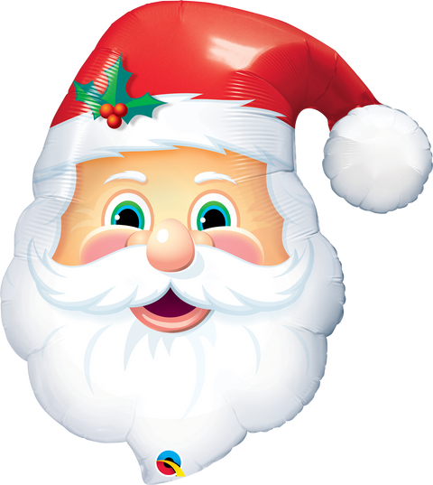 Jolly St Nick Supershape Foil Balloon (32")