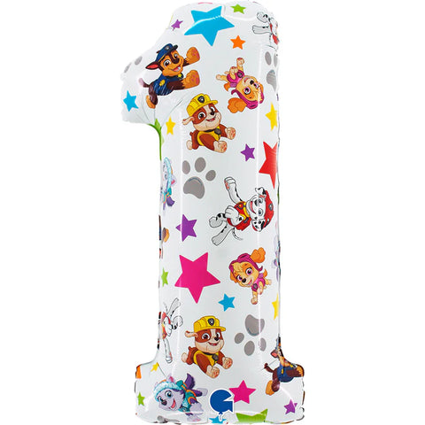 Grabo Paw Patrol Number 1 Foil Balloon (26")
