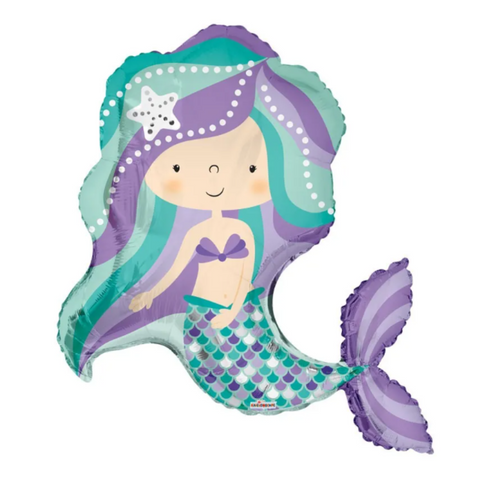 Mermaid Foil Balloon (36")