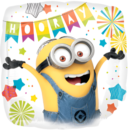 Despicable Me Minion Double Sided Foil Balloon (17")