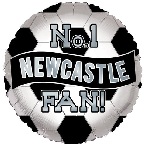 No.1 Newcastle Fan Football Foil Balloon (18")