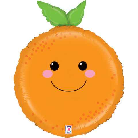 Orange Foil Balloon (26")