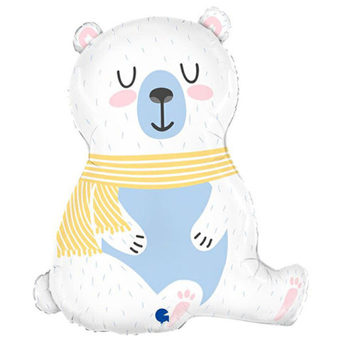 Polar Bear Foil Balloon (29")