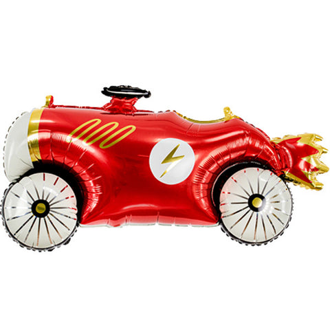 Red Car Supershape Foil Balloon (36.5")
