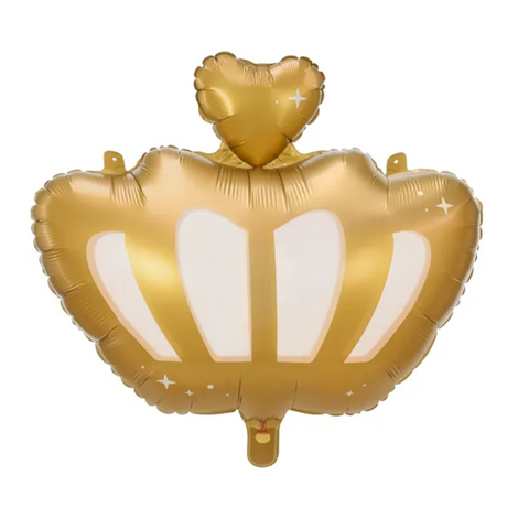 Gold Crown Foil Balloon (21")