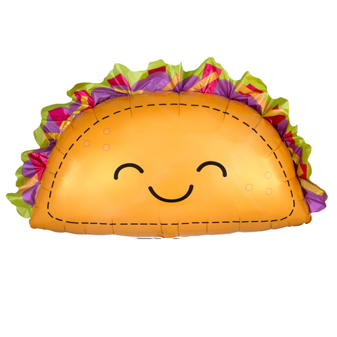 Taco Fun Foil Balloon (33")