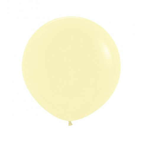 Sempertex Pastel Matte Yellow (24")