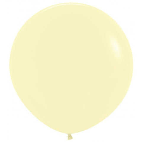 Sempertex Pastel Matte Yellow (36")