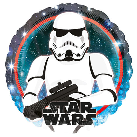Star Wars Storm Trooper Round Foil Balloon (18")