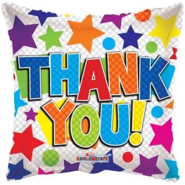 Thank You Square Foil Balloon (18")
