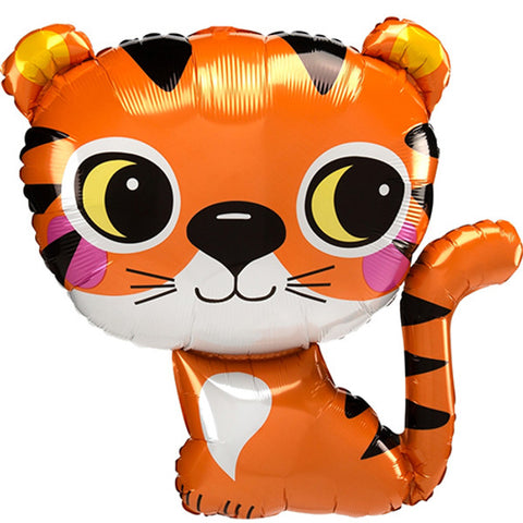 Tiger Supershape Foil Balloon (25")