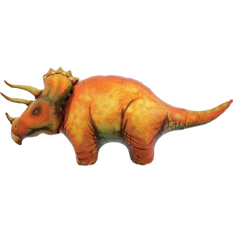 Triceratops Dinosaur Supershape Foil Balloon (42")