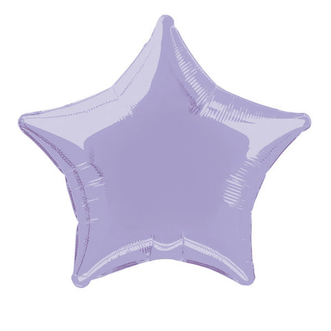 Lavender Star Unpackaged Balloon (20")