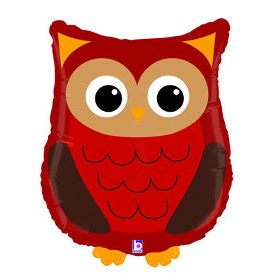 Woodland Owl Foil Balloon (26")